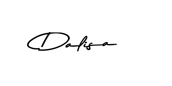 How to make Dalisa name signature. Use Asem Kandis PERSONAL USE style for creating short signs online. This is the latest handwritten sign. Dalisa signature style 9 images and pictures png