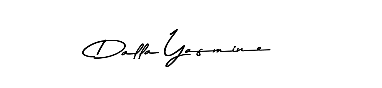 Similarly Asem Kandis PERSONAL USE is the best handwritten signature design. Signature creator online .You can use it as an online autograph creator for name Dalla Yasmine. Dalla Yasmine signature style 9 images and pictures png