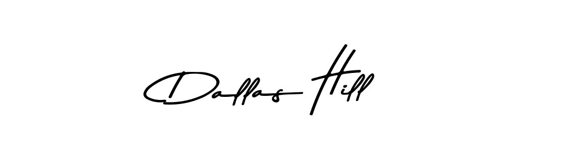 Make a beautiful signature design for name Dallas Hill. Use this online signature maker to create a handwritten signature for free. Dallas Hill signature style 9 images and pictures png