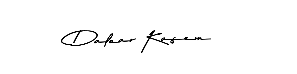 Similarly Asem Kandis PERSONAL USE is the best handwritten signature design. Signature creator online .You can use it as an online autograph creator for name Daloar Kasem. Daloar Kasem signature style 9 images and pictures png