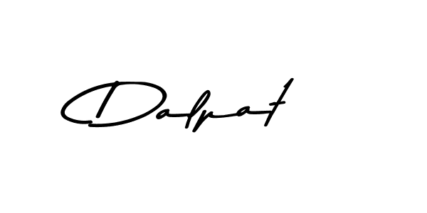 Use a signature maker to create a handwritten signature online. With this signature software, you can design (Asem Kandis PERSONAL USE) your own signature for name Dalpat. Dalpat signature style 9 images and pictures png