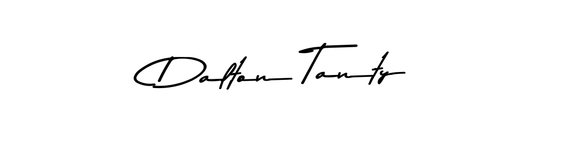 How to make Dalton Tanty name signature. Use Asem Kandis PERSONAL USE style for creating short signs online. This is the latest handwritten sign. Dalton Tanty signature style 9 images and pictures png