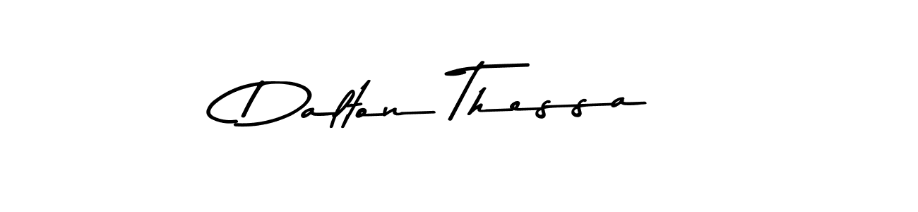 This is the best signature style for the Dalton Thessa name. Also you like these signature font (Asem Kandis PERSONAL USE). Mix name signature. Dalton Thessa signature style 9 images and pictures png