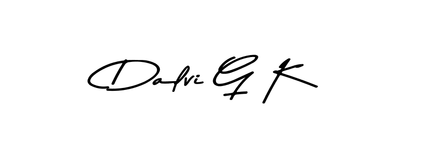 Dalvi G K stylish signature style. Best Handwritten Sign (Asem Kandis PERSONAL USE) for my name. Handwritten Signature Collection Ideas for my name Dalvi G K. Dalvi G K signature style 9 images and pictures png