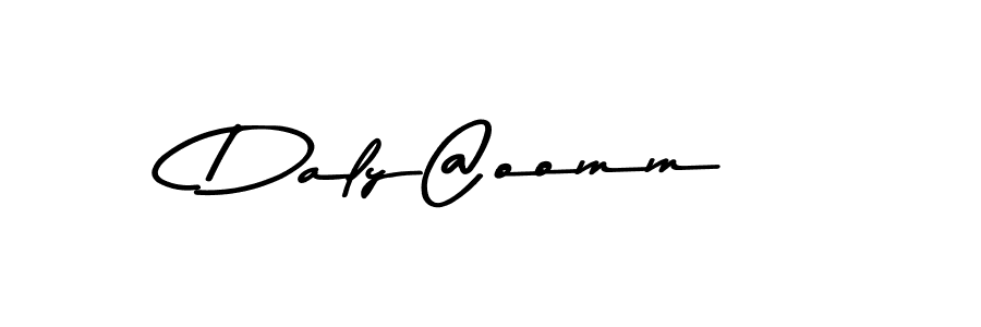 Create a beautiful signature design for name Daly@oomm. With this signature (Asem Kandis PERSONAL USE) fonts, you can make a handwritten signature for free. Daly@oomm signature style 9 images and pictures png