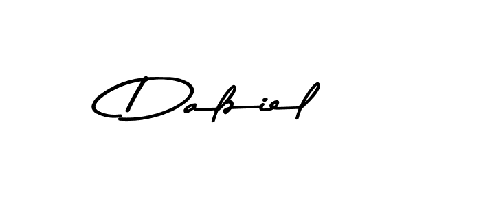 Make a beautiful signature design for name Dalziel. With this signature (Asem Kandis PERSONAL USE) style, you can create a handwritten signature for free. Dalziel signature style 9 images and pictures png