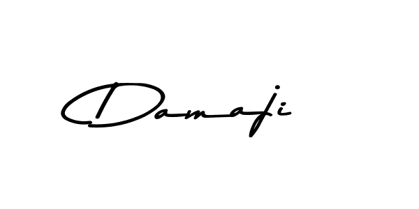 Damaji stylish signature style. Best Handwritten Sign (Asem Kandis PERSONAL USE) for my name. Handwritten Signature Collection Ideas for my name Damaji. Damaji signature style 9 images and pictures png