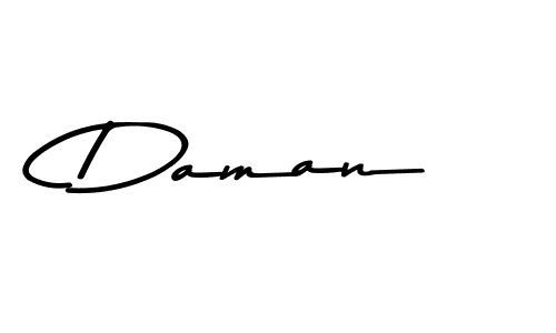 Daman stylish signature style. Best Handwritten Sign (Asem Kandis PERSONAL USE) for my name. Handwritten Signature Collection Ideas for my name Daman. Daman signature style 9 images and pictures png