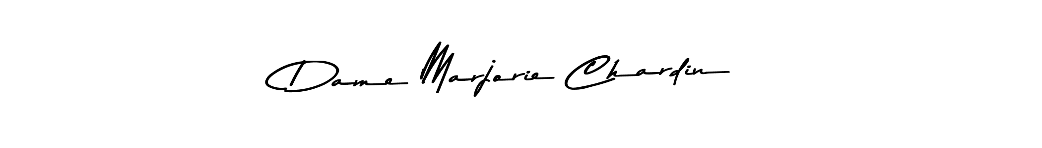 You can use this online signature creator to create a handwritten signature for the name Dame Marjorie Chardin. This is the best online autograph maker. Dame Marjorie Chardin signature style 9 images and pictures png