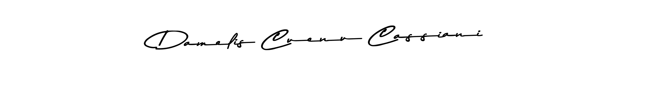 Make a beautiful signature design for name Damelis Cuenu Cassiani. Use this online signature maker to create a handwritten signature for free. Damelis Cuenu Cassiani signature style 9 images and pictures png