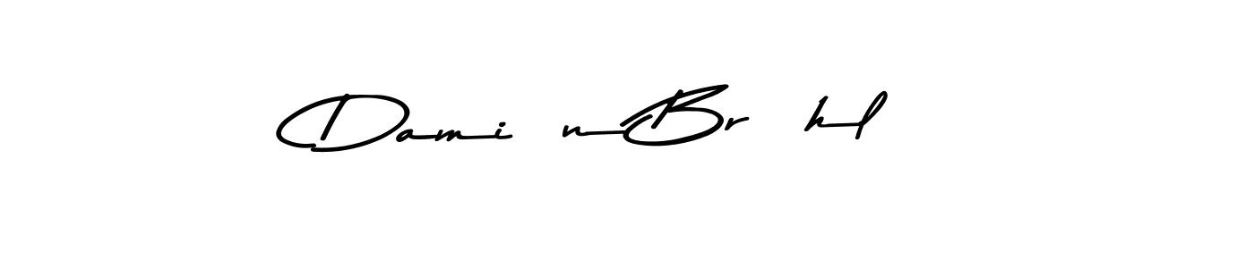 You should practise on your own different ways (Asem Kandis PERSONAL USE) to write your name (Damián Brühl) in signature. don't let someone else do it for you. Damián Brühl signature style 9 images and pictures png