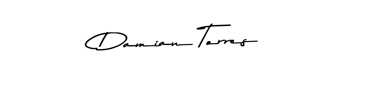 Make a beautiful signature design for name Damian Torres. With this signature (Asem Kandis PERSONAL USE) style, you can create a handwritten signature for free. Damian Torres signature style 9 images and pictures png