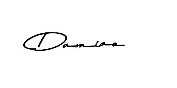 Design your own signature with our free online signature maker. With this signature software, you can create a handwritten (Asem Kandis PERSONAL USE) signature for name Damiao. Damiao signature style 9 images and pictures png