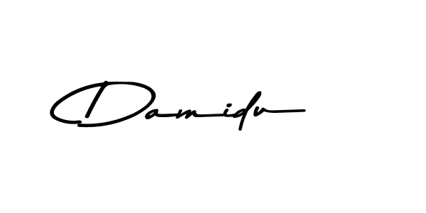 Design your own signature with our free online signature maker. With this signature software, you can create a handwritten (Asem Kandis PERSONAL USE) signature for name Damidu. Damidu signature style 9 images and pictures png