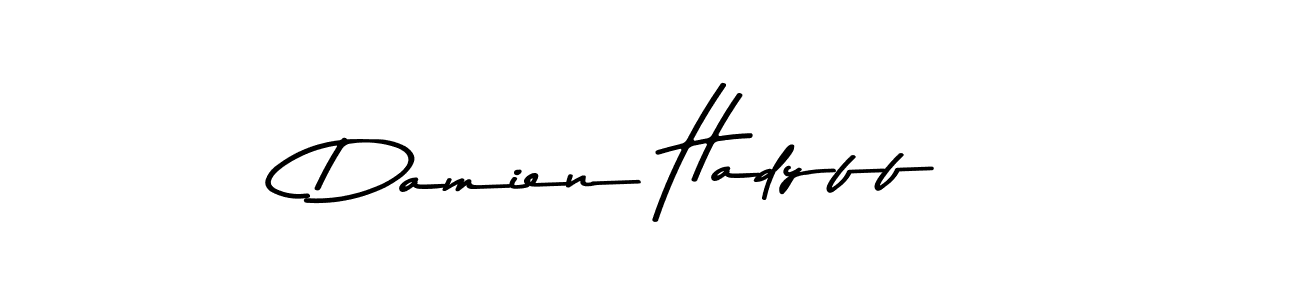 It looks lik you need a new signature style for name Damien Hadyff. Design unique handwritten (Asem Kandis PERSONAL USE) signature with our free signature maker in just a few clicks. Damien Hadyff signature style 9 images and pictures png