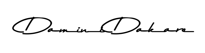 Create a beautiful signature design for name Damini Dakare. With this signature (Asem Kandis PERSONAL USE) fonts, you can make a handwritten signature for free. Damini Dakare signature style 9 images and pictures png