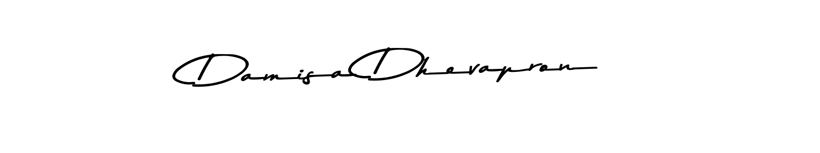 Also we have Damisa Dhevapron name is the best signature style. Create professional handwritten signature collection using Asem Kandis PERSONAL USE autograph style. Damisa Dhevapron signature style 9 images and pictures png