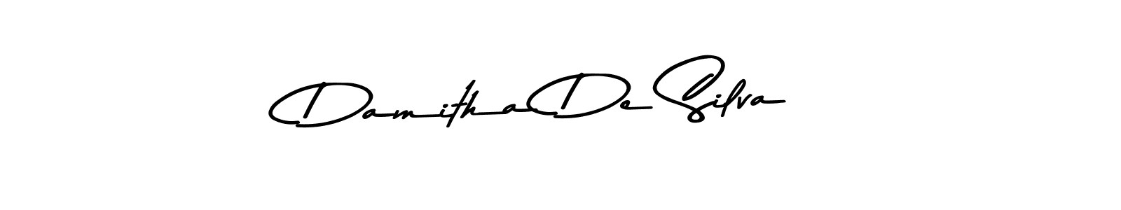 if you are searching for the best signature style for your name Damitha De Silva. so please give up your signature search. here we have designed multiple signature styles  using Asem Kandis PERSONAL USE. Damitha De Silva signature style 9 images and pictures png
