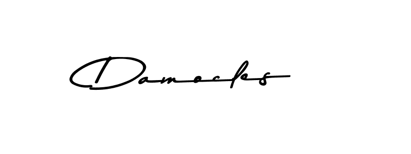 Damocles stylish signature style. Best Handwritten Sign (Asem Kandis PERSONAL USE) for my name. Handwritten Signature Collection Ideas for my name Damocles. Damocles signature style 9 images and pictures png