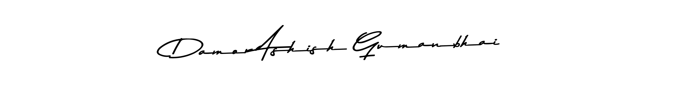 You can use this online signature creator to create a handwritten signature for the name Damor Ashish Gumanbhai. This is the best online autograph maker. Damor Ashish Gumanbhai signature style 9 images and pictures png