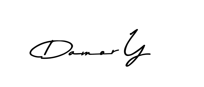 Use a signature maker to create a handwritten signature online. With this signature software, you can design (Asem Kandis PERSONAL USE) your own signature for name Damor Y. Damor Y signature style 9 images and pictures png