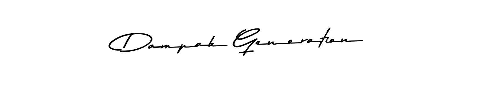 Here are the top 10 professional signature styles for the name Dampak Generation. These are the best autograph styles you can use for your name. Dampak Generation signature style 9 images and pictures png