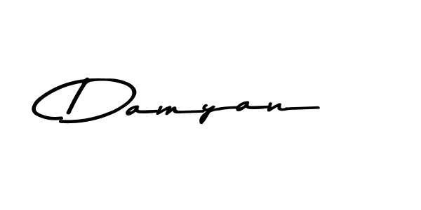 You should practise on your own different ways (Asem Kandis PERSONAL USE) to write your name (Damyan) in signature. don't let someone else do it for you. Damyan signature style 9 images and pictures png