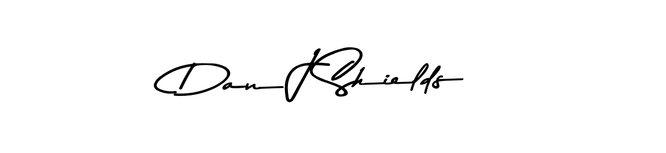 Use a signature maker to create a handwritten signature online. With this signature software, you can design (Asem Kandis PERSONAL USE) your own signature for name Dan J Shields. Dan J Shields signature style 9 images and pictures png