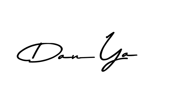 Design your own signature with our free online signature maker. With this signature software, you can create a handwritten (Asem Kandis PERSONAL USE) signature for name Dan Ya. Dan Ya signature style 9 images and pictures png