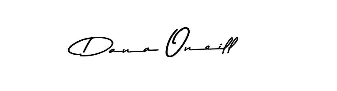 Make a beautiful signature design for name Dana Oneill. With this signature (Asem Kandis PERSONAL USE) style, you can create a handwritten signature for free. Dana Oneill signature style 9 images and pictures png