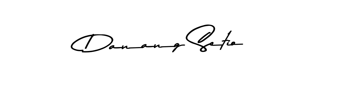 Danang Setio stylish signature style. Best Handwritten Sign (Asem Kandis PERSONAL USE) for my name. Handwritten Signature Collection Ideas for my name Danang Setio. Danang Setio signature style 9 images and pictures png