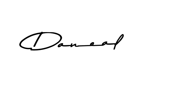 The best way (Asem Kandis PERSONAL USE) to make a short signature is to pick only two or three words in your name. The name Daneal include a total of six letters. For converting this name. Daneal signature style 9 images and pictures png