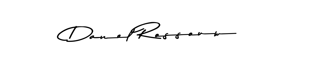 Make a beautiful signature design for name Danel Rossouw. Use this online signature maker to create a handwritten signature for free. Danel Rossouw signature style 9 images and pictures png
