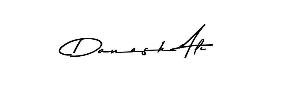 How to make Danesh Ali name signature. Use Asem Kandis PERSONAL USE style for creating short signs online. This is the latest handwritten sign. Danesh Ali signature style 9 images and pictures png