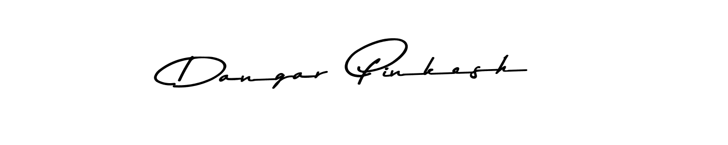 Similarly Asem Kandis PERSONAL USE is the best handwritten signature design. Signature creator online .You can use it as an online autograph creator for name Dangar  Pinkesh. Dangar  Pinkesh signature style 9 images and pictures png