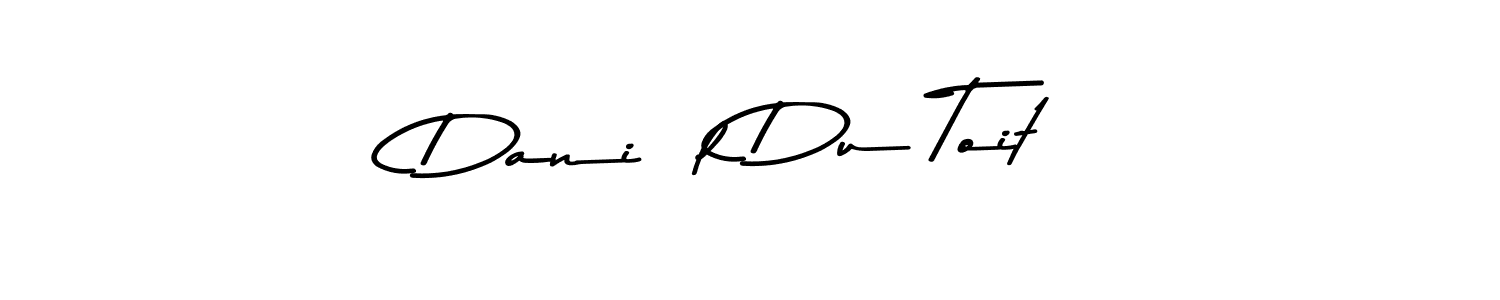 Design your own signature with our free online signature maker. With this signature software, you can create a handwritten (Asem Kandis PERSONAL USE) signature for name Daniël Du Toit. Daniël Du Toit signature style 9 images and pictures png