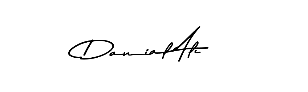 Make a beautiful signature design for name Danial Ali. With this signature (Asem Kandis PERSONAL USE) style, you can create a handwritten signature for free. Danial Ali signature style 9 images and pictures png