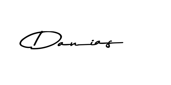 Danias stylish signature style. Best Handwritten Sign (Asem Kandis PERSONAL USE) for my name. Handwritten Signature Collection Ideas for my name Danias. Danias signature style 9 images and pictures png