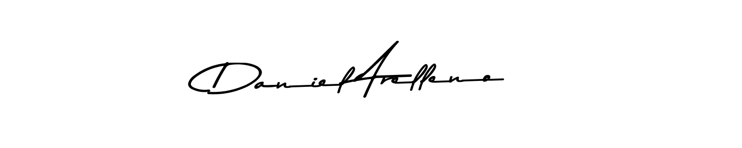Use a signature maker to create a handwritten signature online. With this signature software, you can design (Asem Kandis PERSONAL USE) your own signature for name Daniel Arelleno. Daniel Arelleno signature style 9 images and pictures png