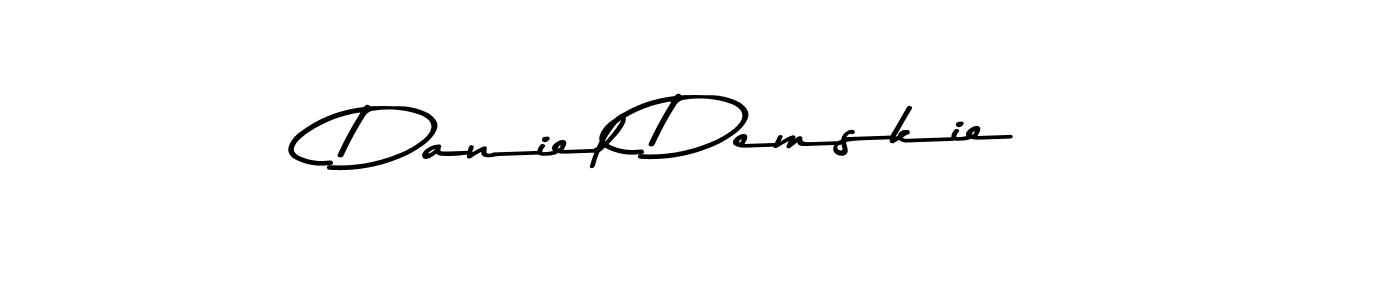 Also we have Daniel Demskie name is the best signature style. Create professional handwritten signature collection using Asem Kandis PERSONAL USE autograph style. Daniel Demskie signature style 9 images and pictures png