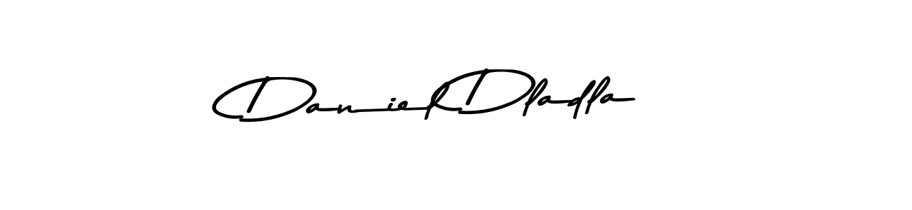 Also You can easily find your signature by using the search form. We will create Daniel Dladla name handwritten signature images for you free of cost using Asem Kandis PERSONAL USE sign style. Daniel Dladla signature style 9 images and pictures png