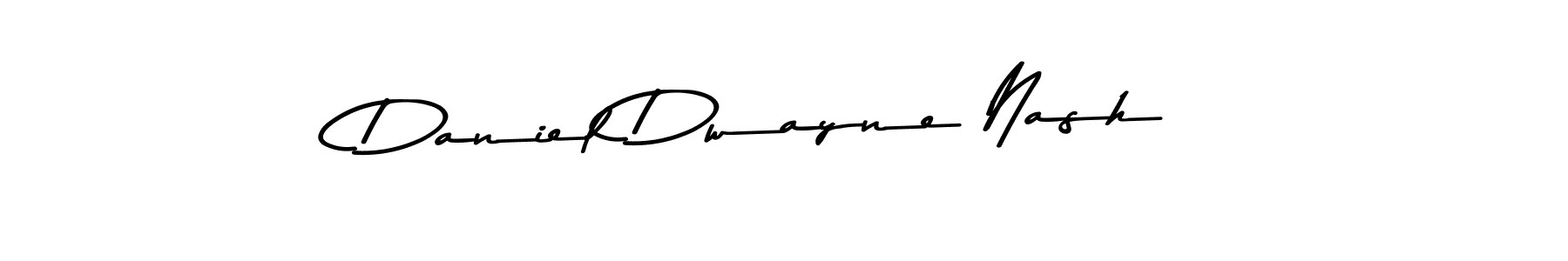 The best way (Asem Kandis PERSONAL USE) to make a short signature is to pick only two or three words in your name. The name Daniel Dwayne Nash include a total of six letters. For converting this name. Daniel Dwayne Nash signature style 9 images and pictures png