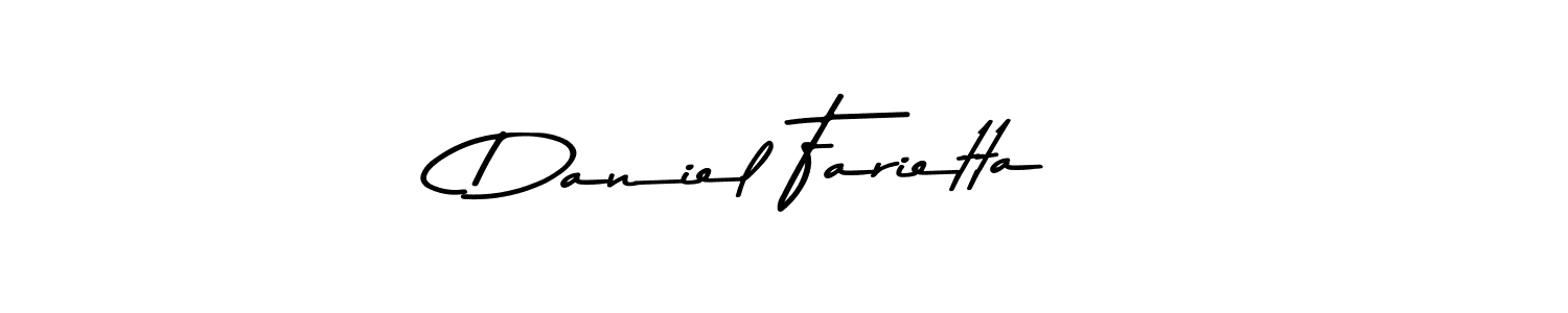 How to Draw Daniel Farietta signature style? Asem Kandis PERSONAL USE is a latest design signature styles for name Daniel Farietta. Daniel Farietta signature style 9 images and pictures png