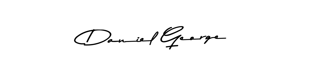 You should practise on your own different ways (Asem Kandis PERSONAL USE) to write your name (Daniel George) in signature. don't let someone else do it for you. Daniel George signature style 9 images and pictures png