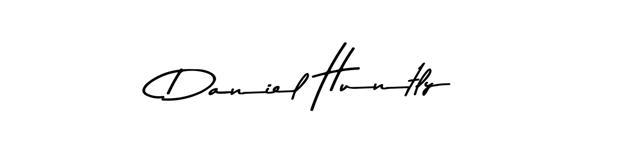 Daniel Huntly stylish signature style. Best Handwritten Sign (Asem Kandis PERSONAL USE) for my name. Handwritten Signature Collection Ideas for my name Daniel Huntly. Daniel Huntly signature style 9 images and pictures png