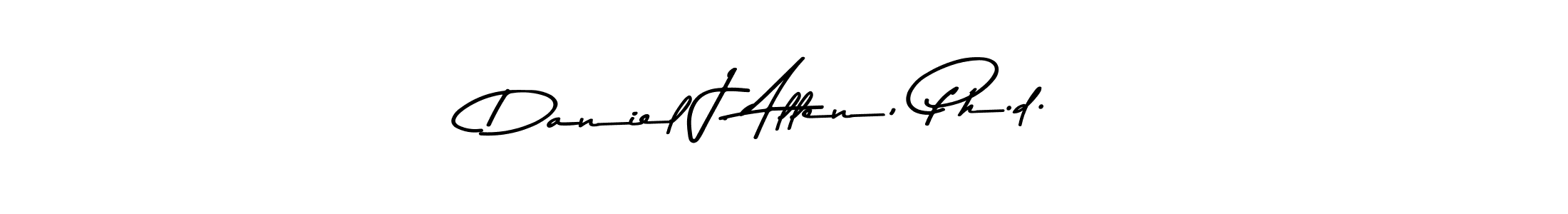 Daniel J. Allen, Ph.d. stylish signature style. Best Handwritten Sign (Asem Kandis PERSONAL USE) for my name. Handwritten Signature Collection Ideas for my name Daniel J. Allen, Ph.d.. Daniel J. Allen, Ph.d. signature style 9 images and pictures png