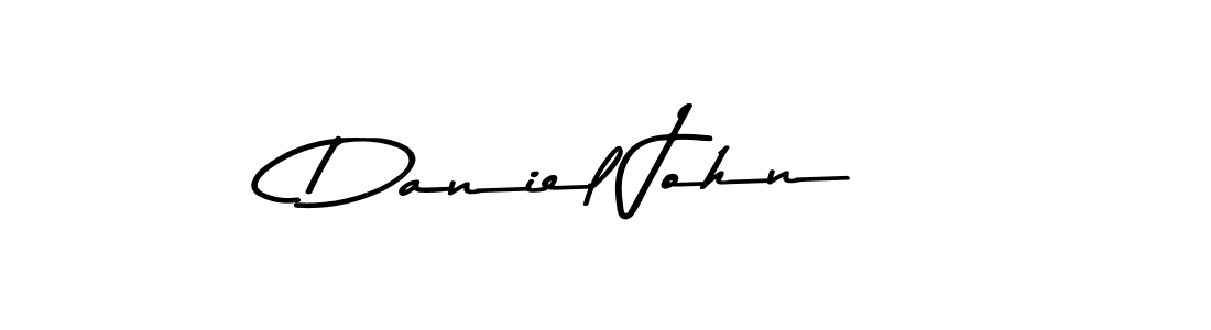 You should practise on your own different ways (Asem Kandis PERSONAL USE) to write your name (Daniel John) in signature. don't let someone else do it for you. Daniel John signature style 9 images and pictures png