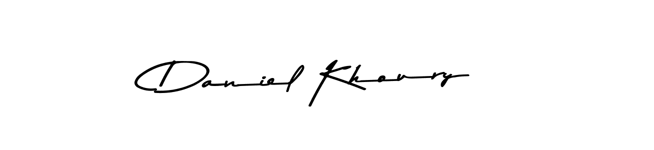 Use a signature maker to create a handwritten signature online. With this signature software, you can design (Asem Kandis PERSONAL USE) your own signature for name Daniel Khoury. Daniel Khoury signature style 9 images and pictures png