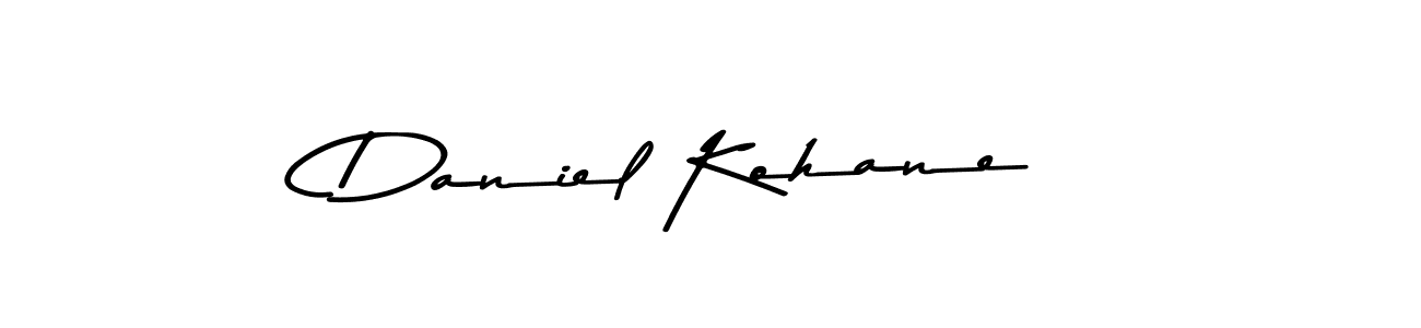 Design your own signature with our free online signature maker. With this signature software, you can create a handwritten (Asem Kandis PERSONAL USE) signature for name Daniel Kohane. Daniel Kohane signature style 9 images and pictures png