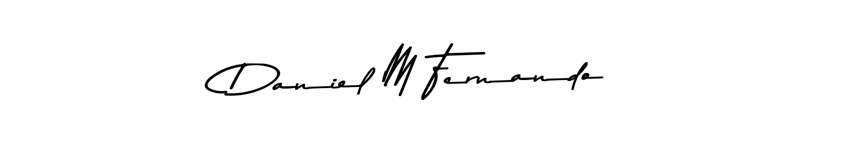 Make a beautiful signature design for name Daniel M Fernando. Use this online signature maker to create a handwritten signature for free. Daniel M Fernando signature style 9 images and pictures png